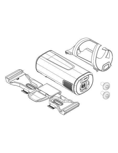 Bosch PowerMore 250 Kit, Rammemontert