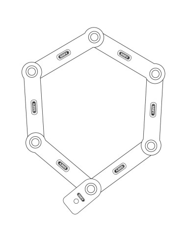 Abus Bordo uGrip 5700K Foldelås,...