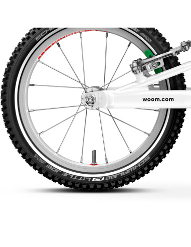 Woom Go 1 Plus Balanesykkel, 14