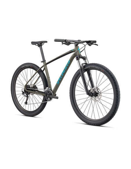 Specialized rockhopper comp 2x 2020 aluminium on sale hardtail bike aqua