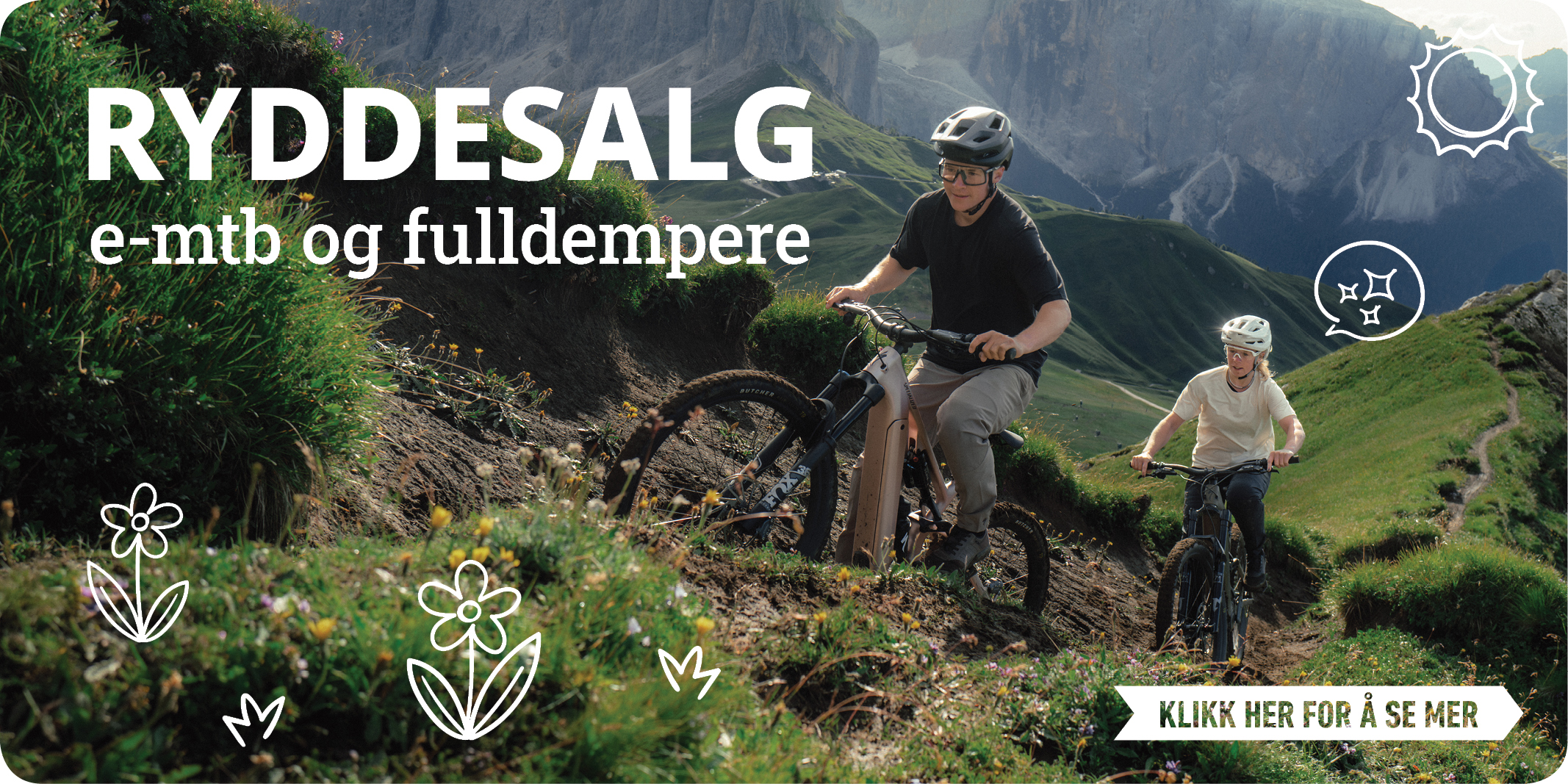 RYDDESALG E-MTB
