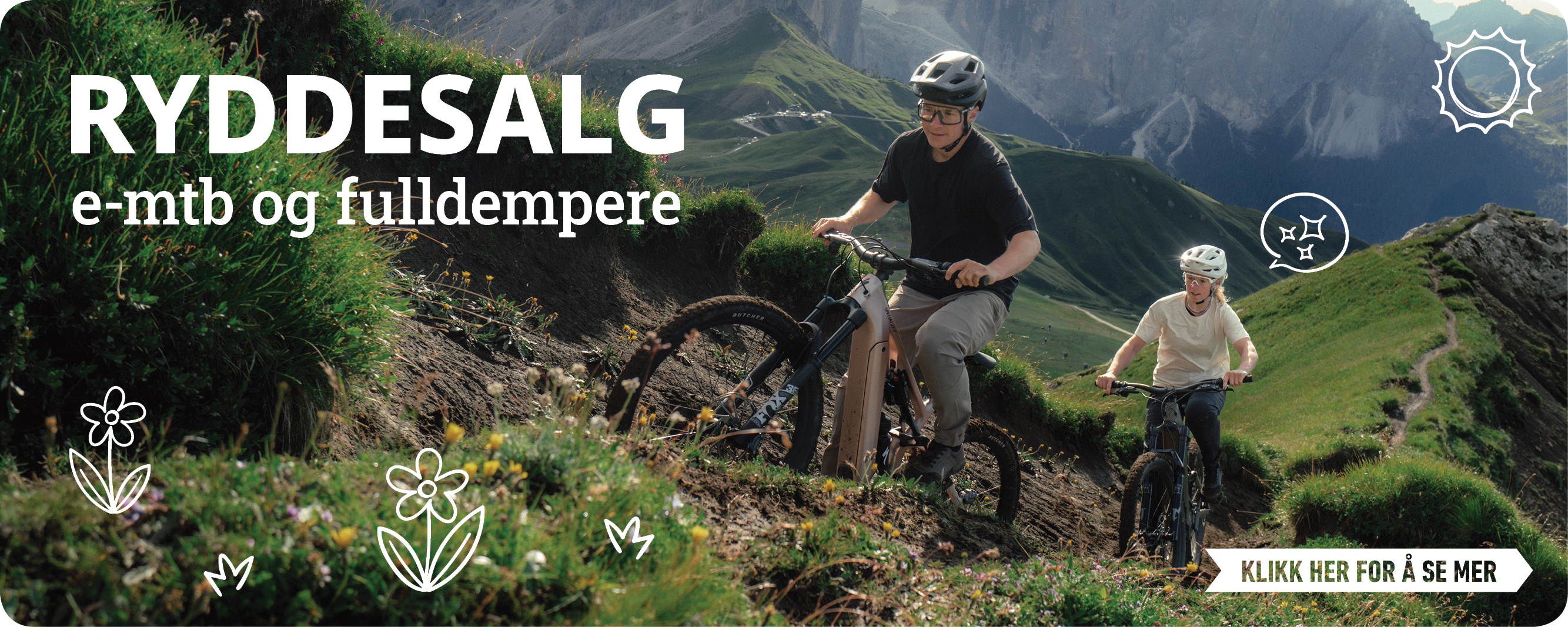 RYDDESALG E-MTB